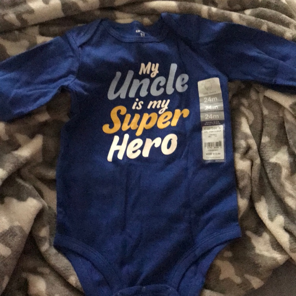 Carters LS NWT onesie